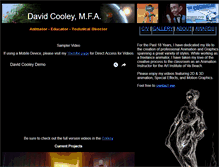 Tablet Screenshot of dcooleyportfolio.com